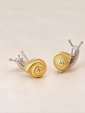Pick 3 - $30 Gold and Silver Snail Earrings